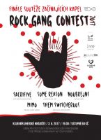Rock Gang Contest 2017 finále: 3. 6. 2017, klub Mír Uherské Hradiště