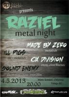 Raziel Metal Night - POZOR ZMĚNA !!!